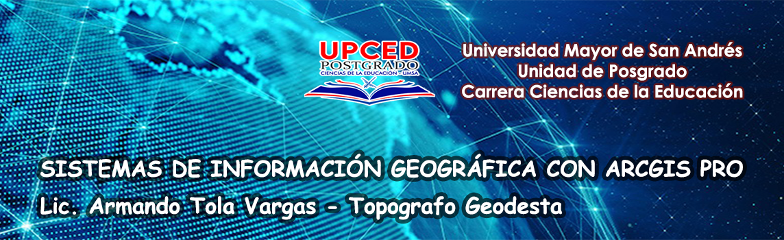 PORTADA DE CURSO SIG CON ARCGIS PRO